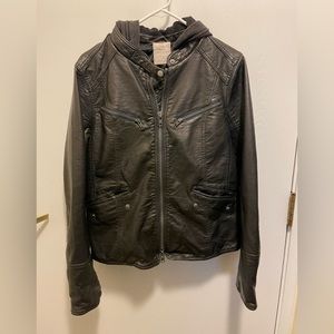 We The Free X Free People Vegan Leather Jacket